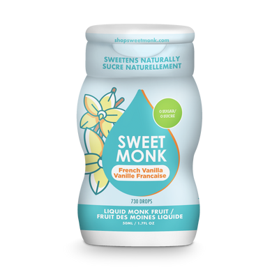 SweetMonk 50ml - French Vanilla Liquid Monk Fruit